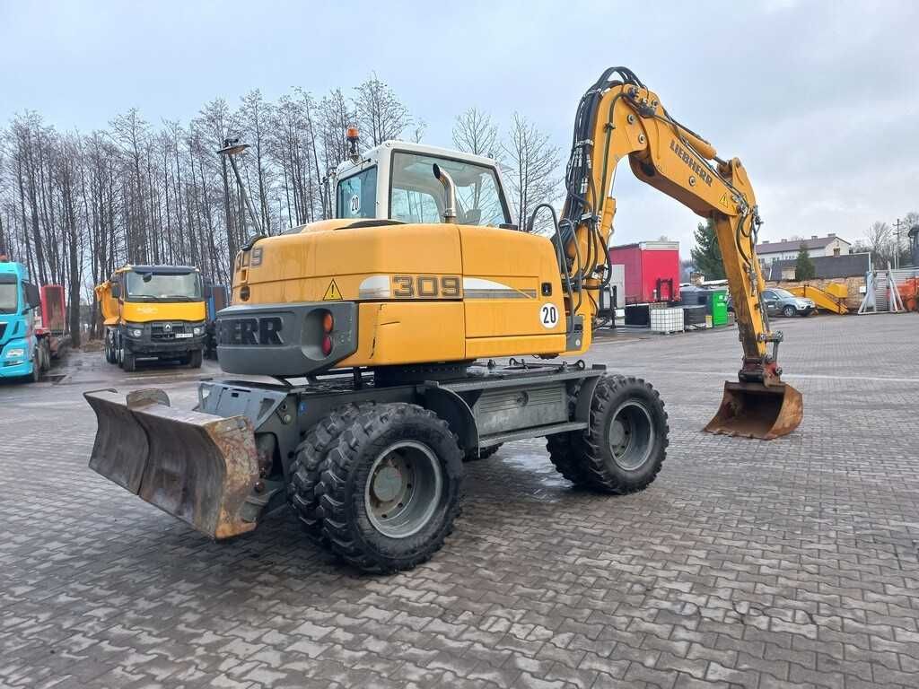 Koparka Kołowa Liebherr A309 - Wynajem