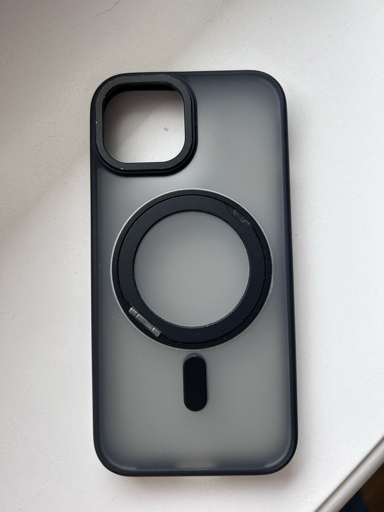 TechProtect Magring Magsafe iPhone 13 14 matte black