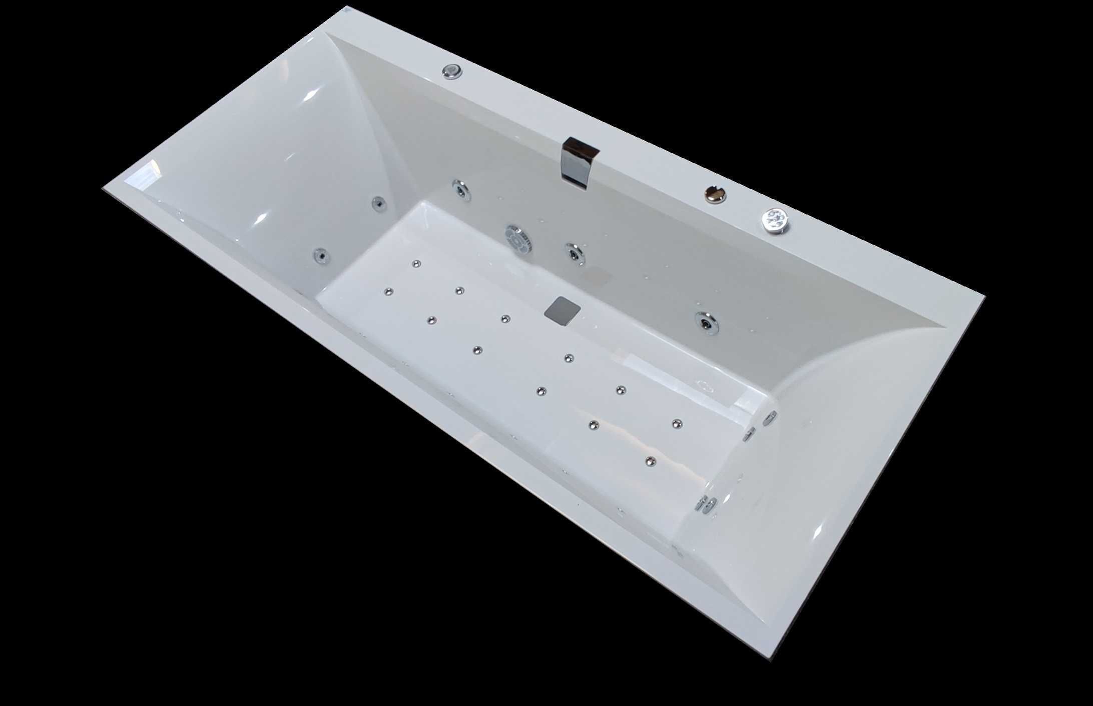 Wanna Villeroy&Boch Squaro 180x80 z hydromasażem