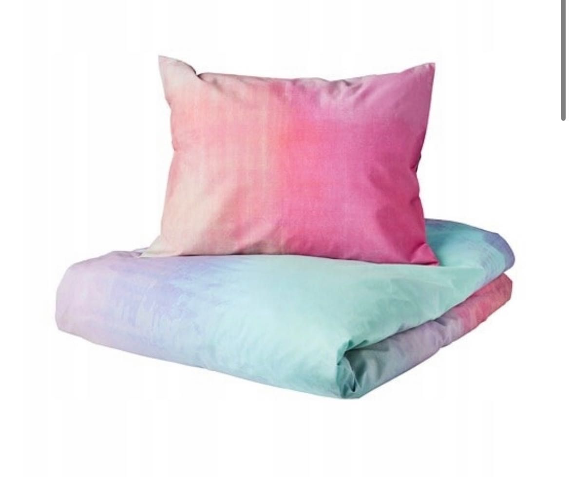 Pościel cieniowana ombre IKEA Pipstakra
