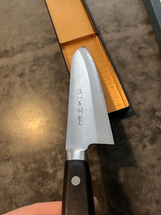 Japoński Nóż Gyuto Carbon Satoshi Nakagawa