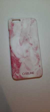 Case etui różowe iPhone 6/6s + szkło ceramiczne 5D 9H