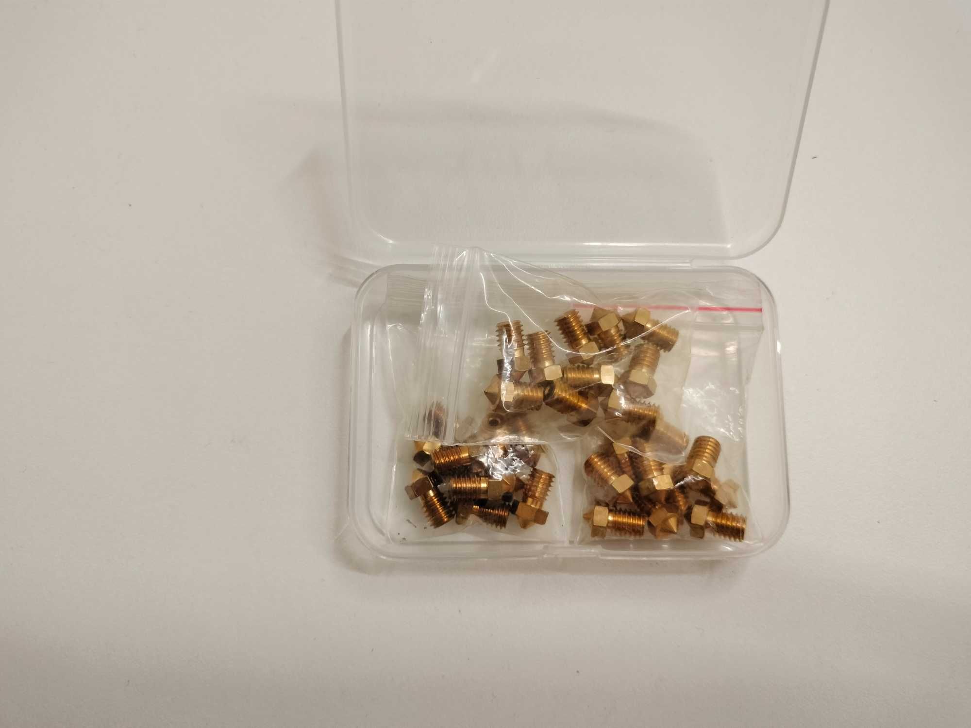 Dysza mosiężna 0,2/0,4/0,5 do filamentu 1,75mm Hotend E3D V5 V6
