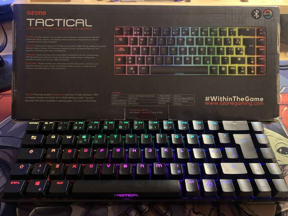 Ozone Tactical 60% mecânico