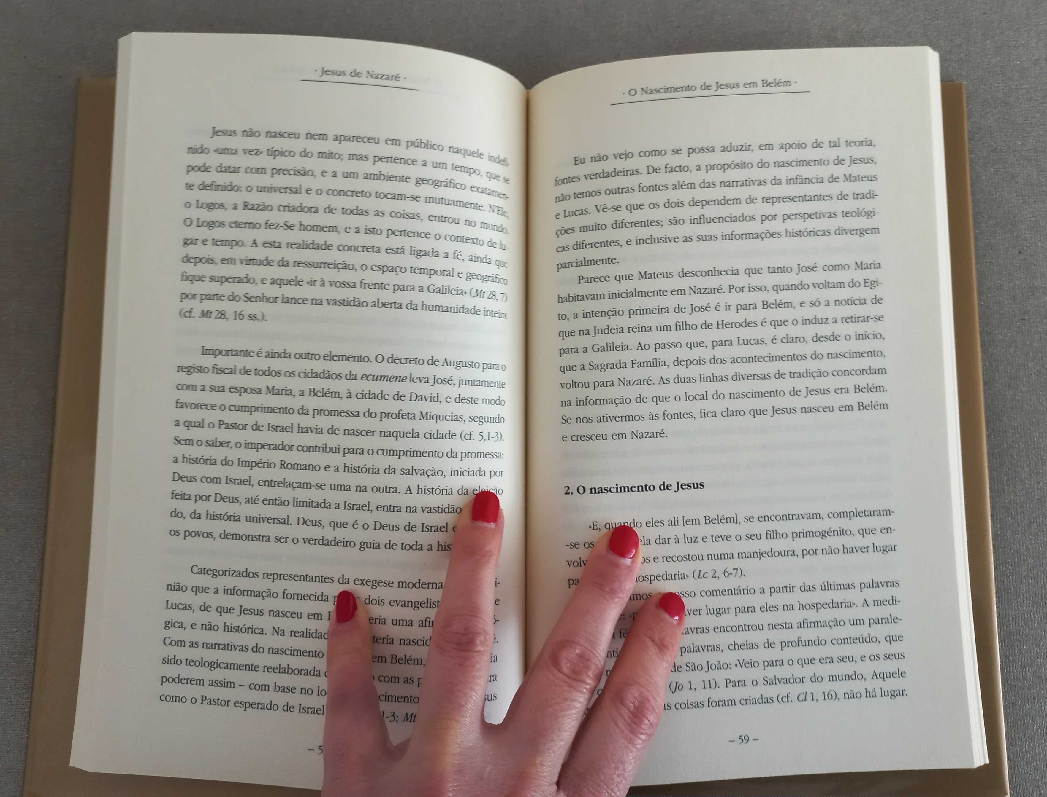 A Infância de Jesus de Joseph Ratzinger (Bento XVI)