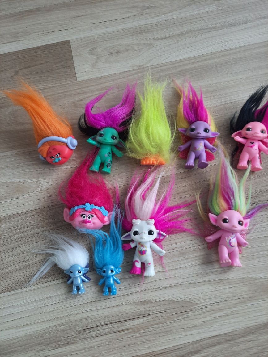 Trolle figurki 10 figurek