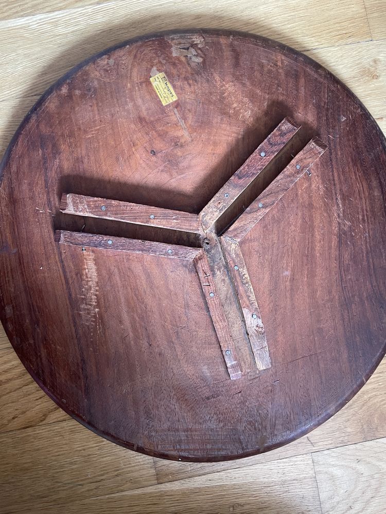 Stolik kawowy/Kwietnik indyjski Kapri skladany vintage