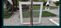 Okna drewniane z demontażu (jak pcv) 135x151-1sztuki