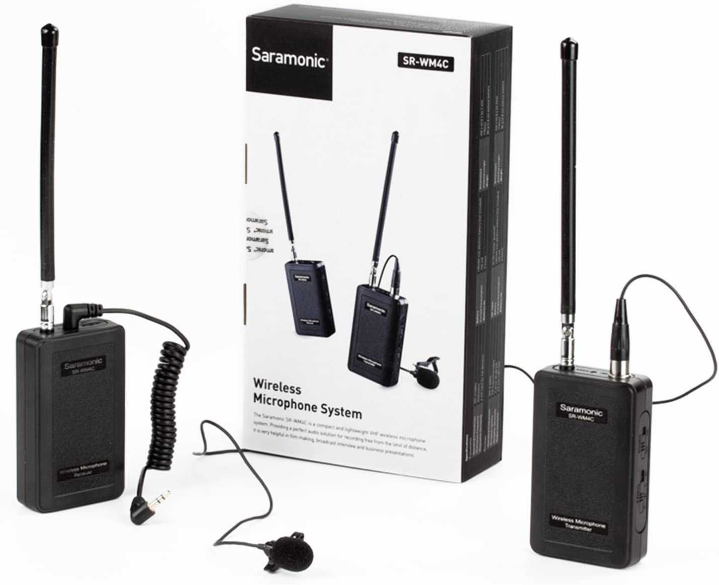 Kit Microfones Lapela SARAMONIC SR-WM4C NOVO