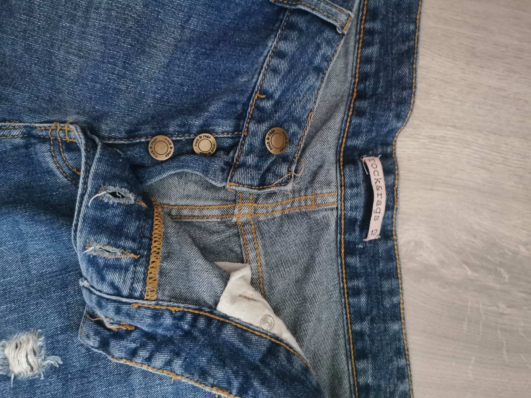 Spodenki jeansowe męskie XL