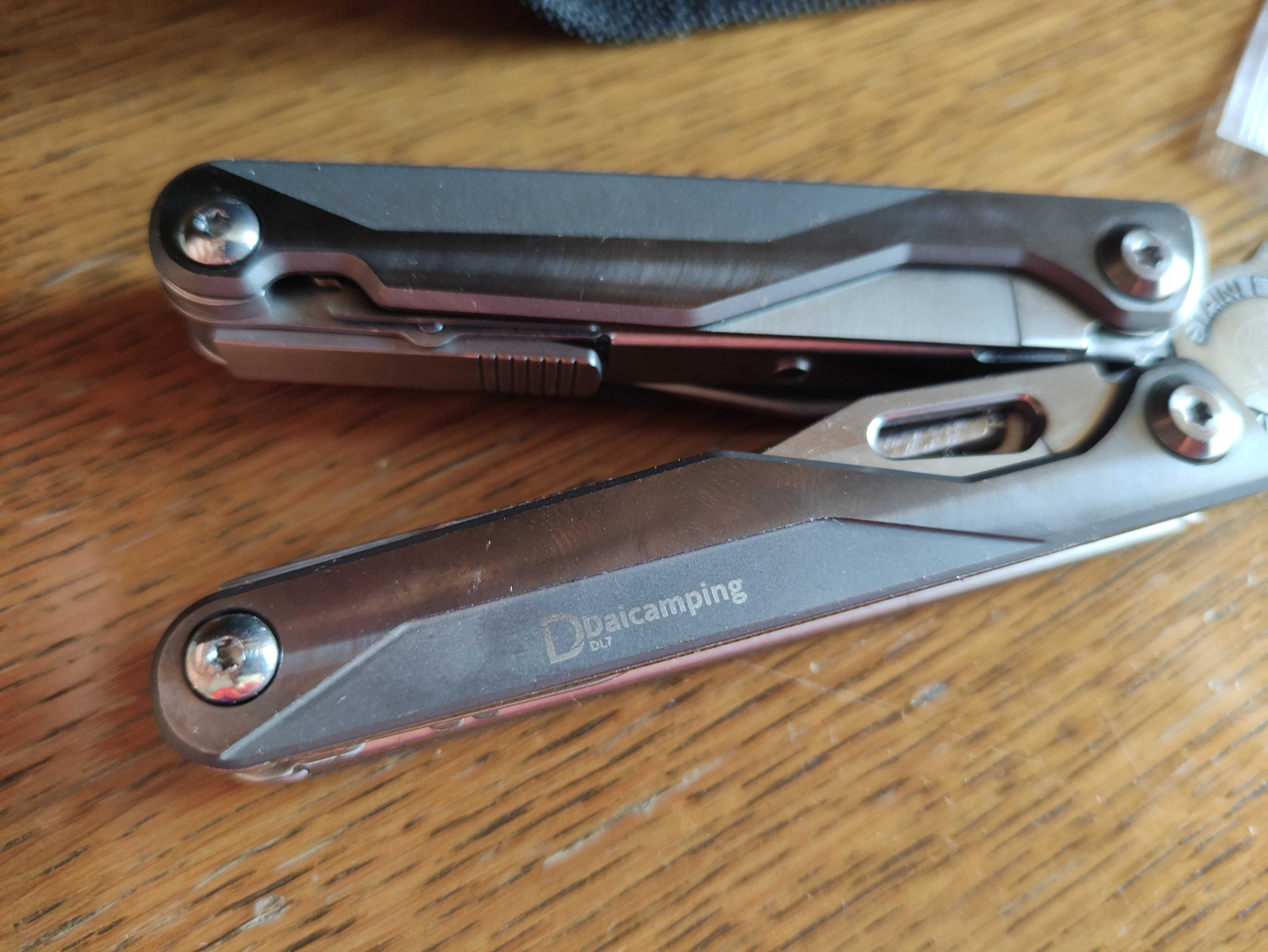 Multitool Daicamping DL7+etui+bity+wymienny przecinak Daicamping DL7 D