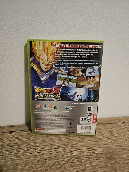 Jogo Xbox 360 Dragon Ball Z Burst Limit