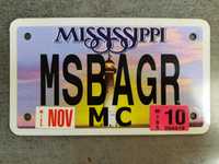Tablica USA Mississippi MC
