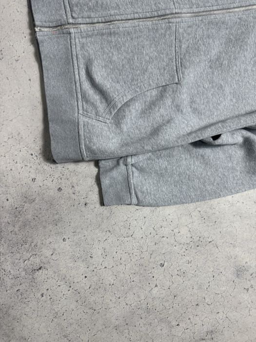 Мужская Кофта Зип Худи Nike NSW Tech Fleece Серая Оригинал XS-S Винтаж