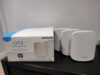 Netgear ORBI RBK353 Router (RBR350) + 2 Satelity (RBS350) WiFi 6 Mesh