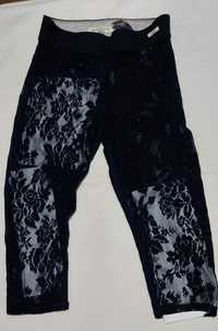 Legginsy/Getry z koronki firmy Abercrombie&Fitch. Rozmiar L.Nowe