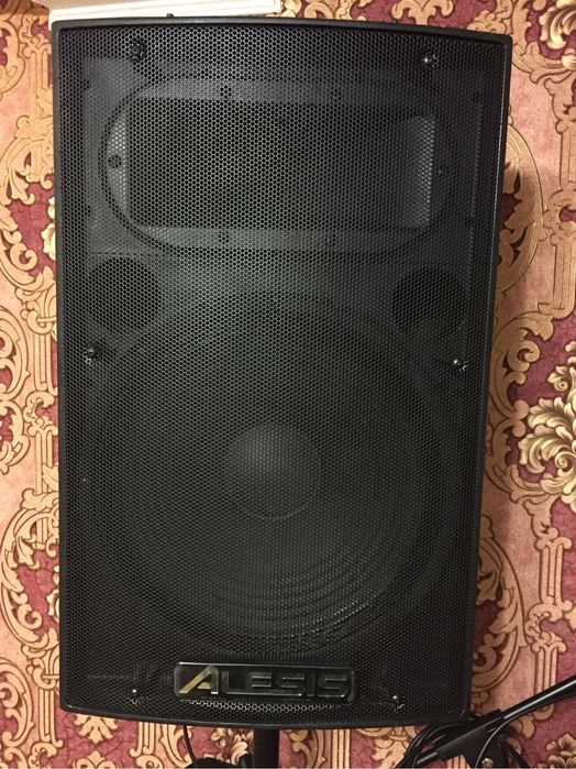 Колонки Alesis та підсилювач (усилитель) Park Audio CF700-8