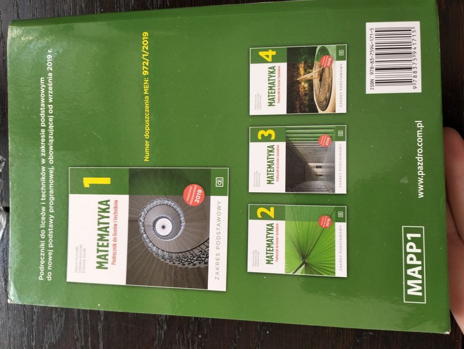 Podręcznik matematyka 1 zakres podstawowy