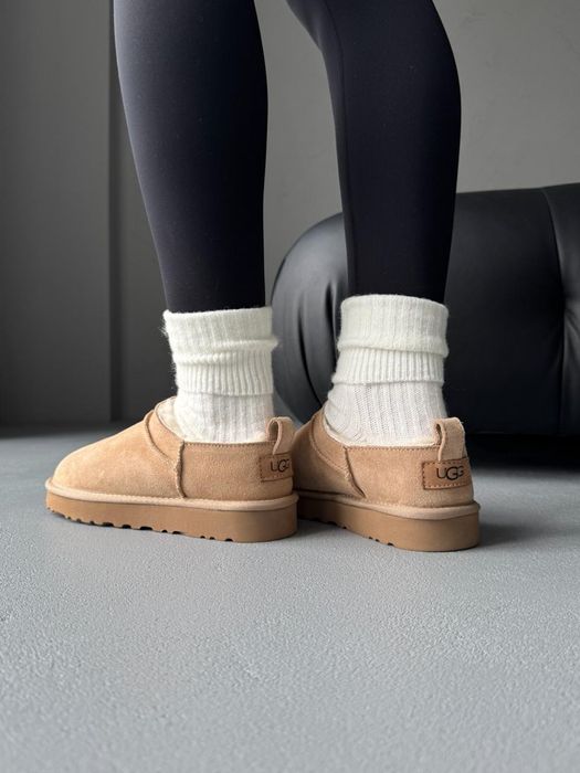 ЖІНОЧІ Ugg Classic Micro Boot Beige/Black/Brown 36-41 р