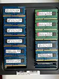 Опт Лот 10шт DDR3 PC3|PC3L 4gb 1.5| 1.35v 1600| 1333  пам'ять So-Dimm