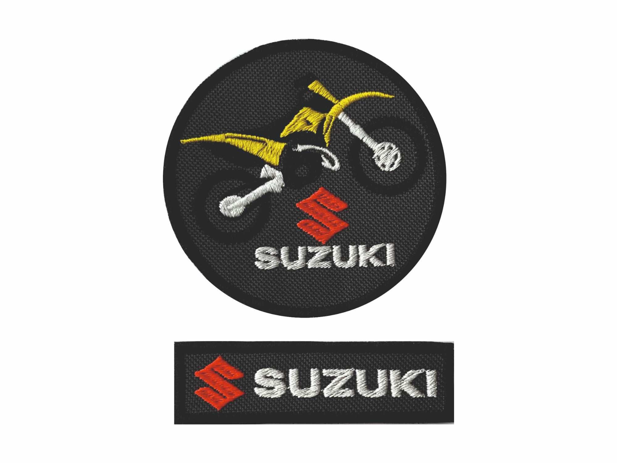 Termo naszywki Suzuki 2szt ozdobne motocross