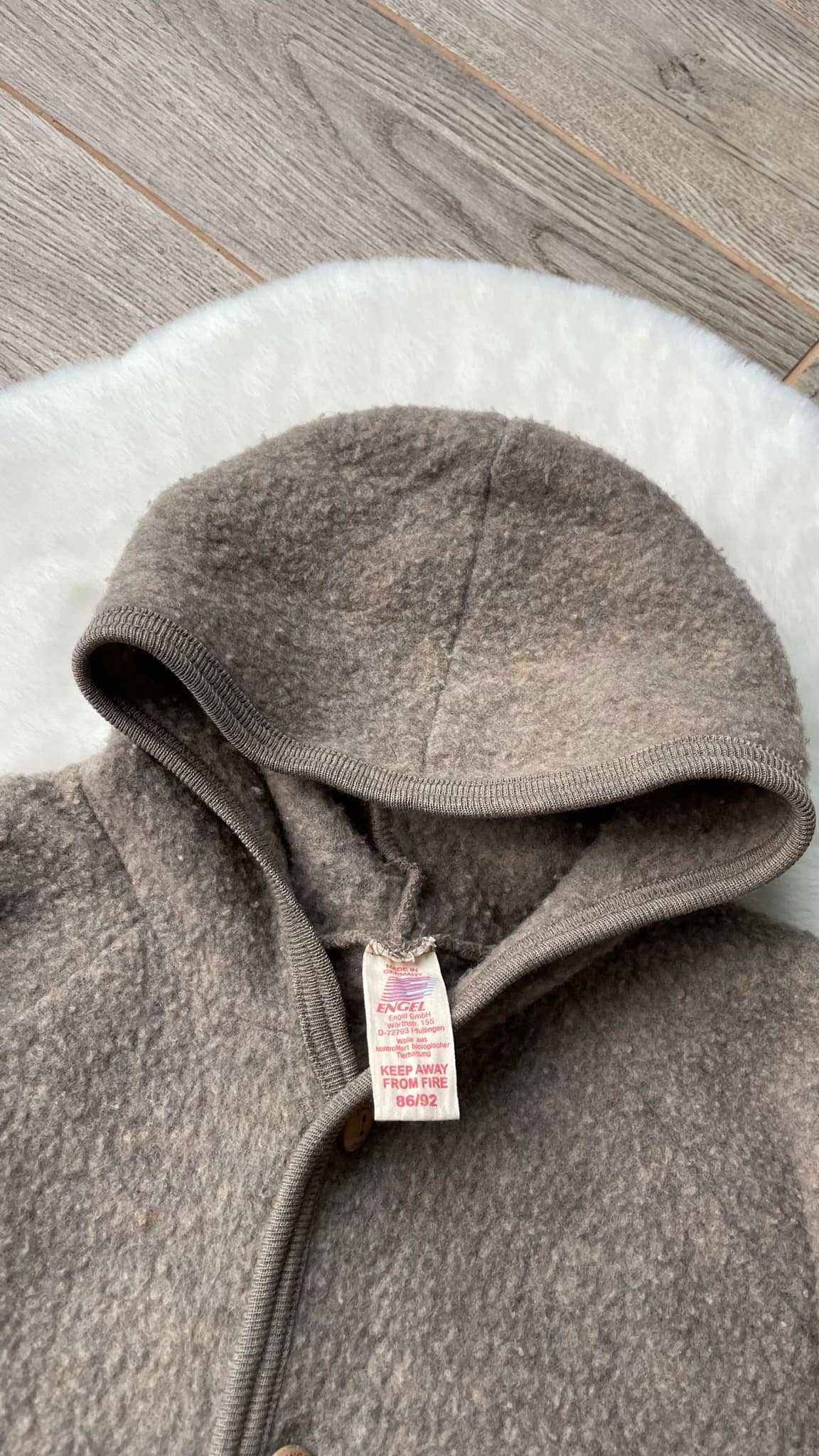 Engel Natur kurtka 100% merino walnuss rozmiar 86/92