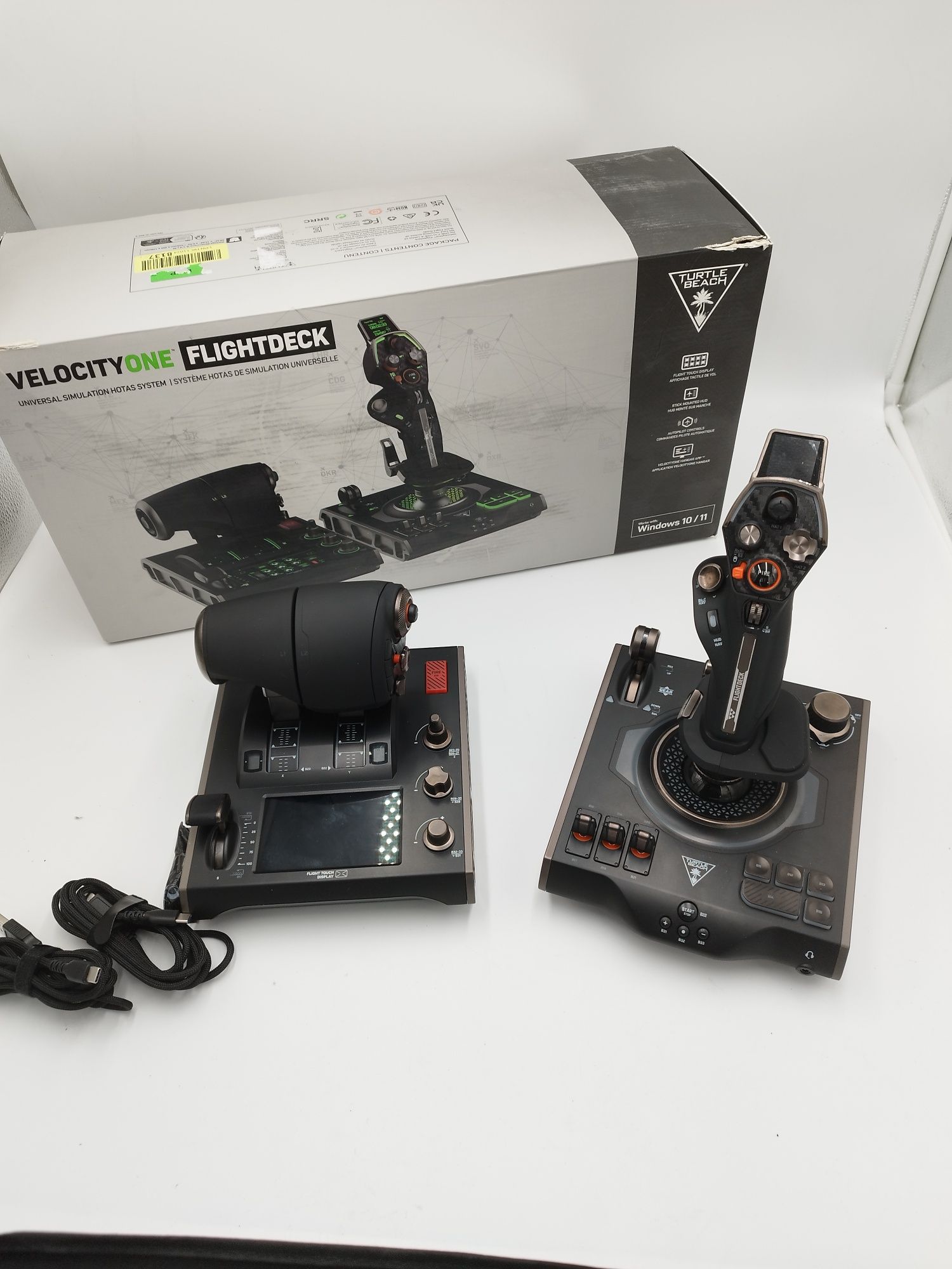 Turtle beach velocityone flightdeck symulator lotów joystick