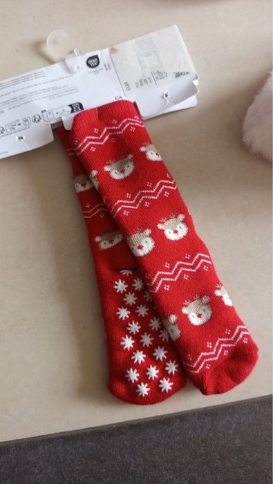 Новорічний костюм для дівчинки 92 з шкарпетками