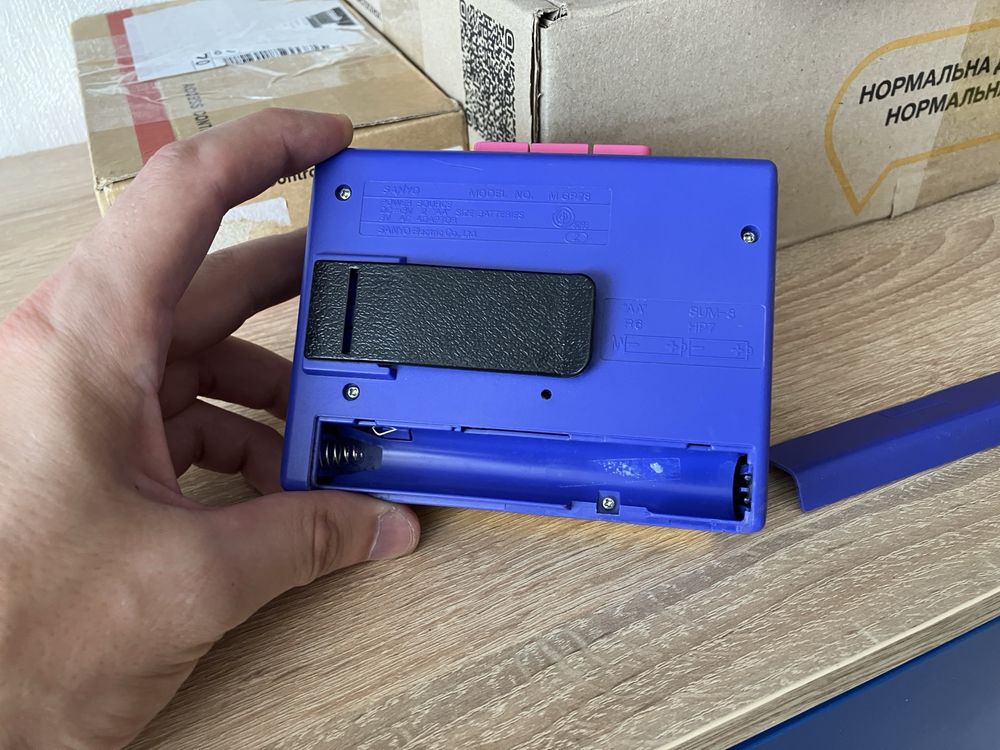 Касетник Sanyo stereo с эквалайзером