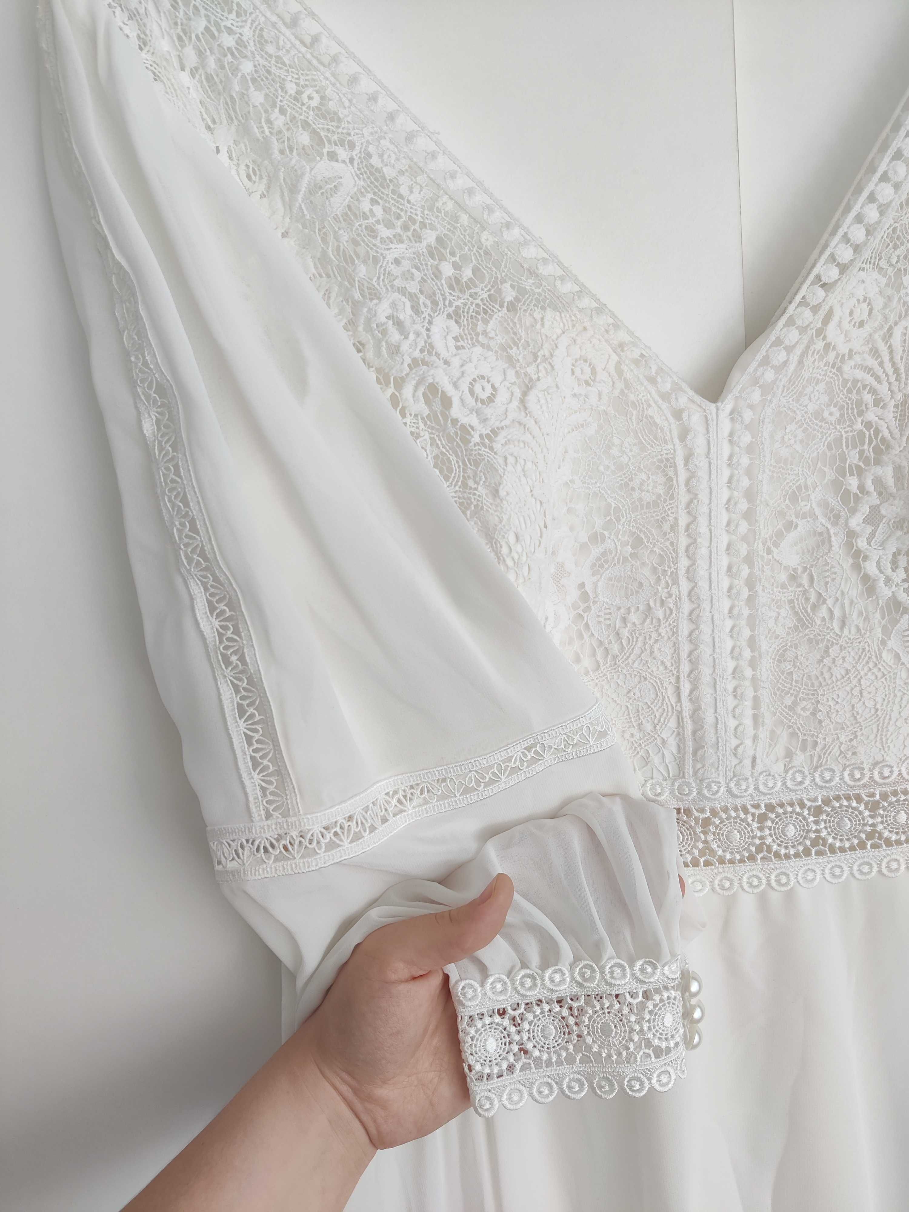 Suknia ślubna Layla z salonu Dama Couture, rozmiar 42/44