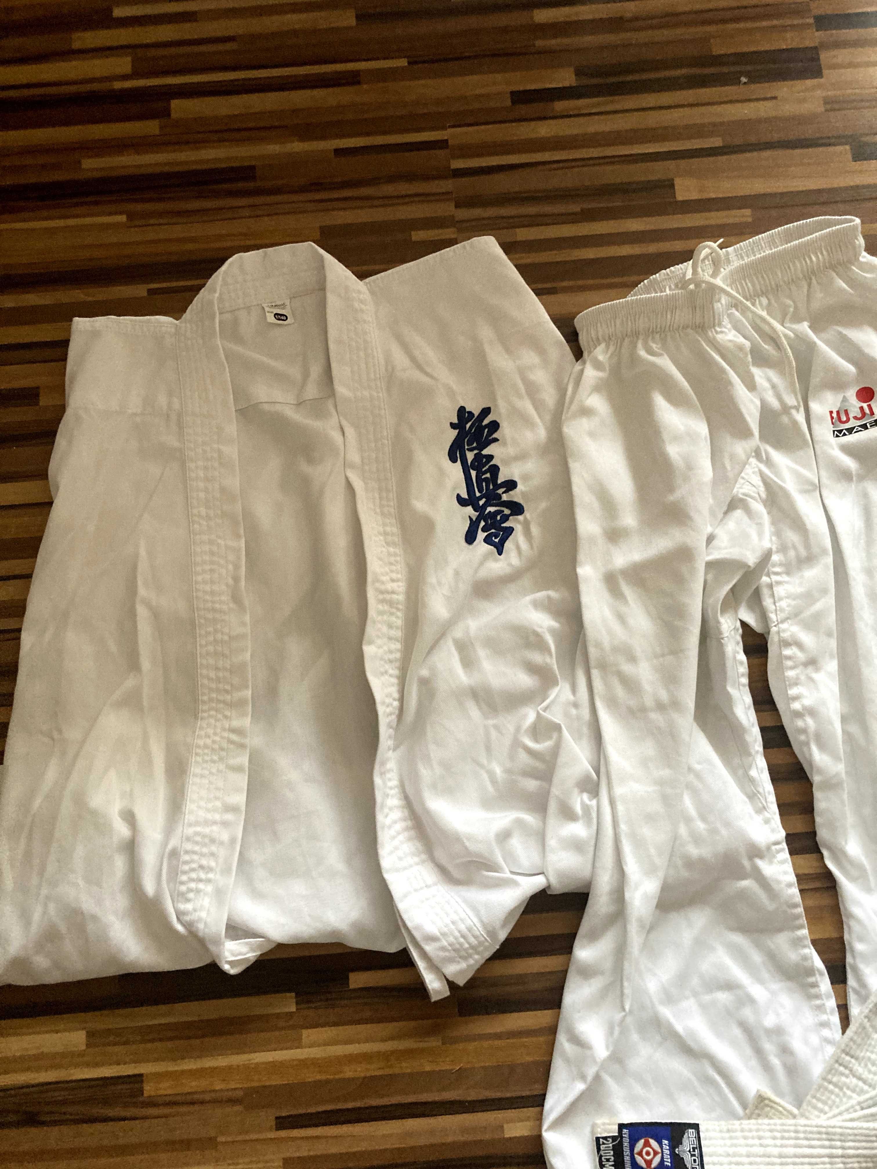 Kimono Karate Kyokushin FUJIMAE 140 nowe