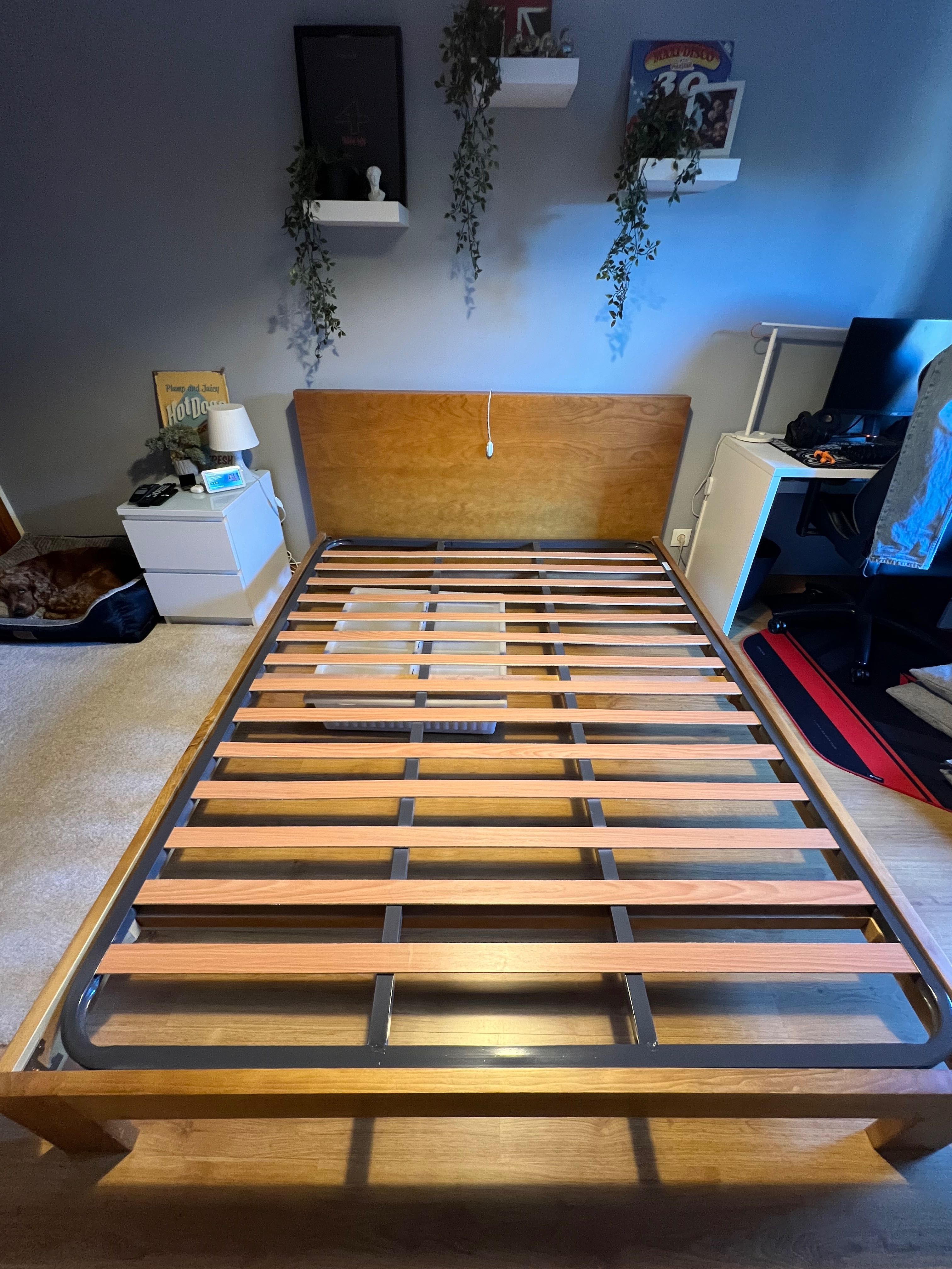 Cama de Casal Cerejeira c/estrado