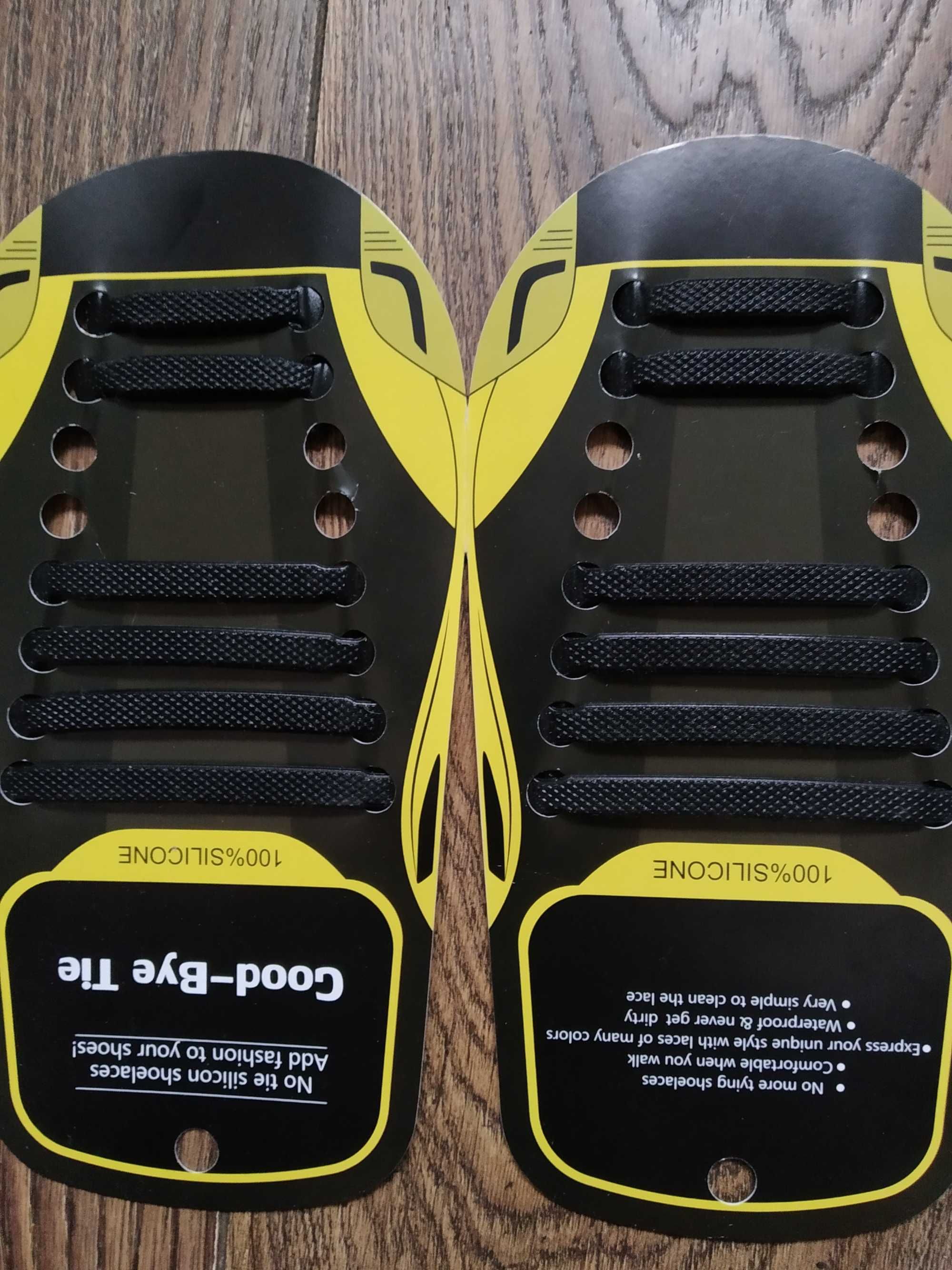 Силиконовые шнурки для обуви