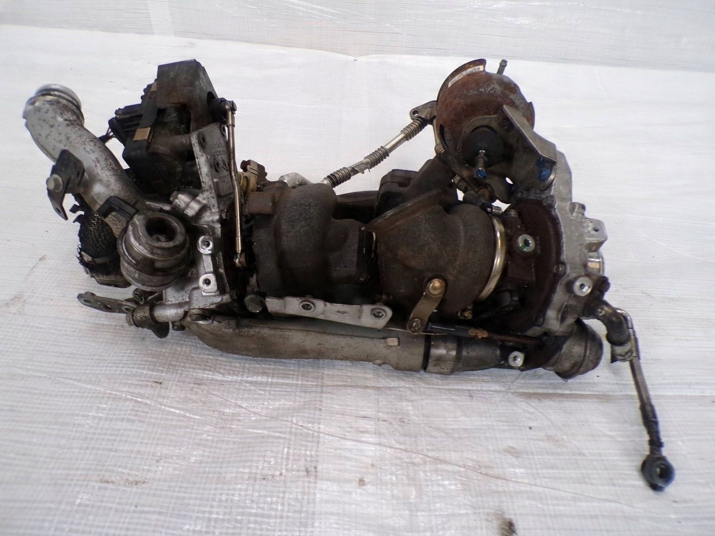 TURBOSPRĘŻARKA TURBINA TURBO OPEL ASTRA K V 1.6CDTI BITURBO 55497919