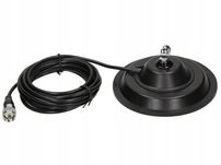 Podstawa magnetyczna do anteny Cb 145mm Typ DV motylek osłona gumowa