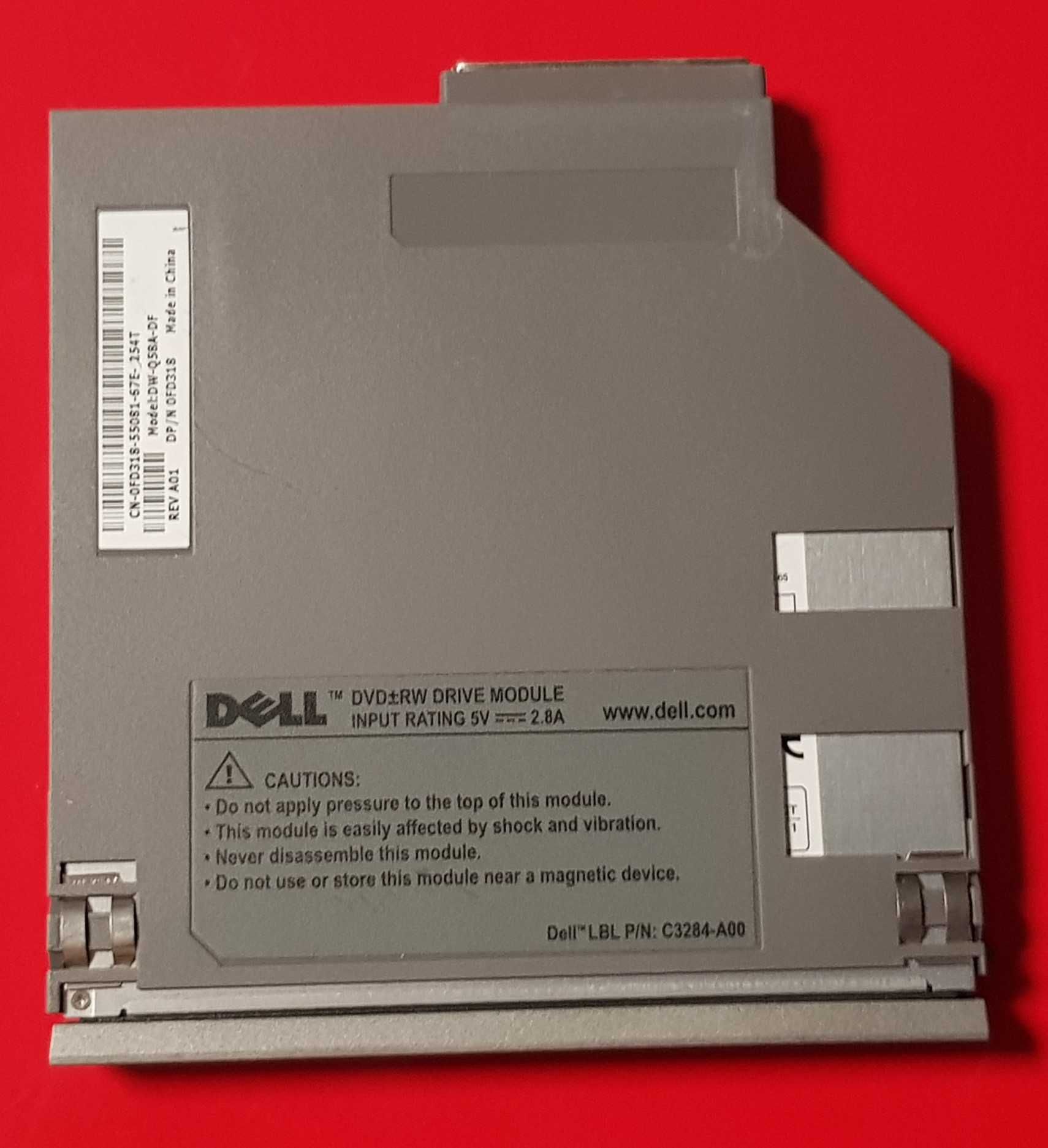 Drive DVD±RW Dell para series D Inspiron/Latitude C3284-A00 (0FD318)