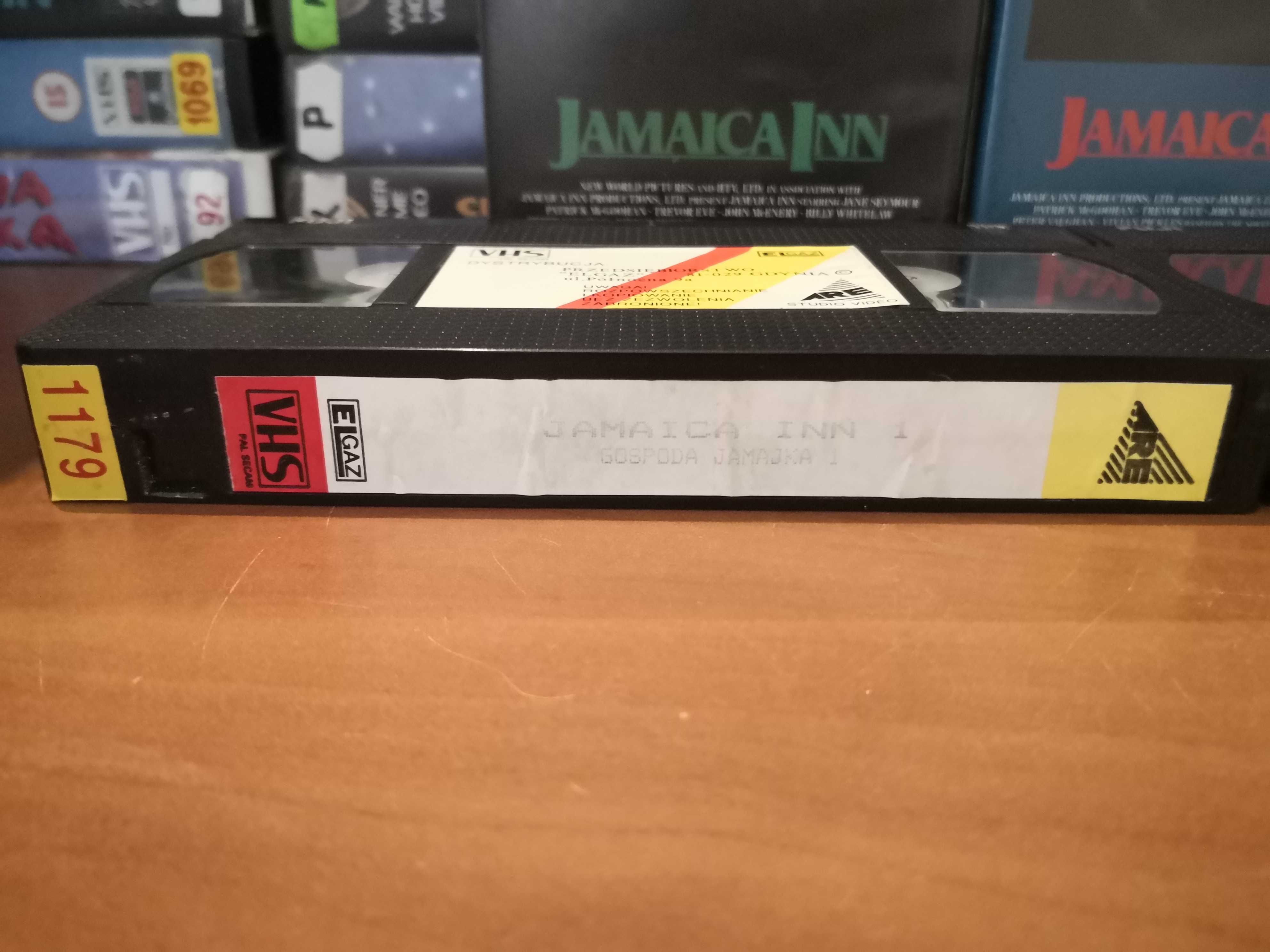 Jamaica Inn Gospoda Jamajka 1 i 2 Część VHS ELGAZ