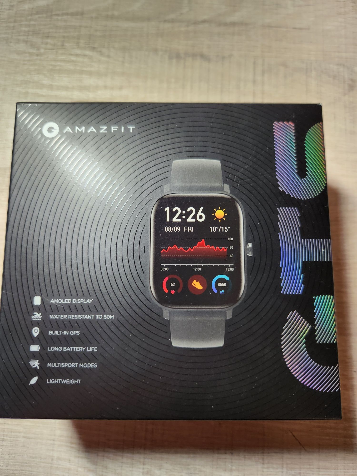 Смарт годинник Amazfit GTS Black