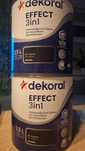 Farba Dekoral Effect czarna  matowa 2,5l