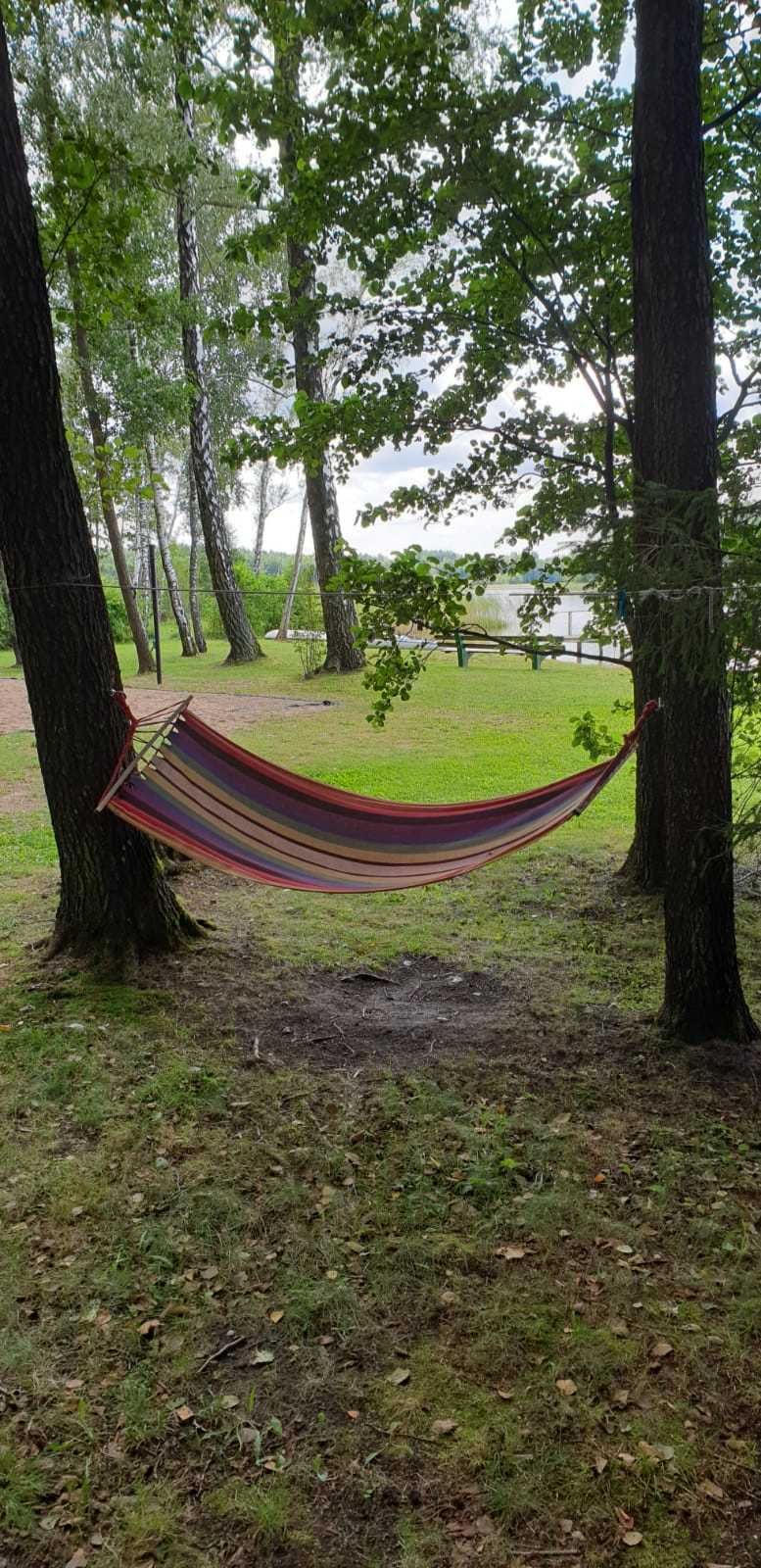 Domek nad jeziorem letniskowy prywatna plaża okolice Wigier