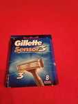 Gillette, Sensor 3 Ostrza Wkłady Do Maszynki, 8 Szt.