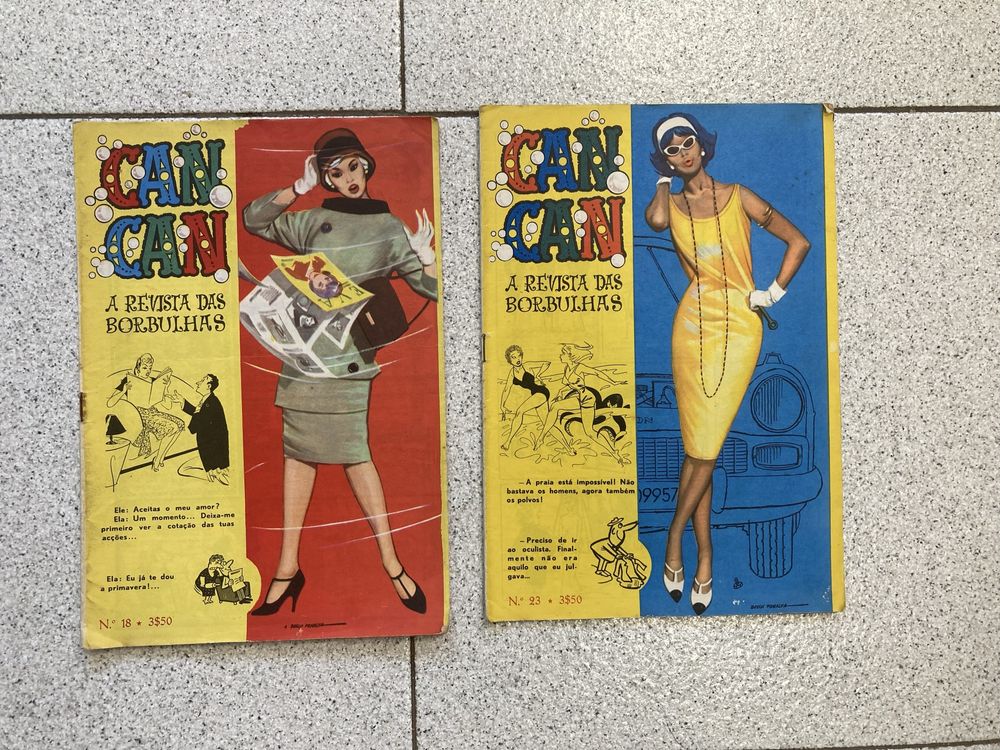 Revistas Antigas, Menina e Moça, Flama