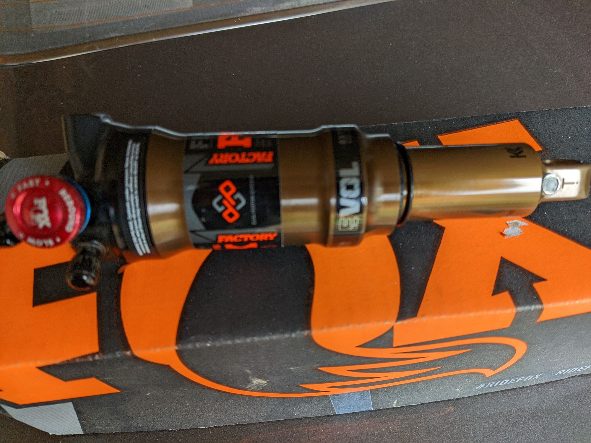 Fox Float DPS Factory Kashima Trunnion 165x45