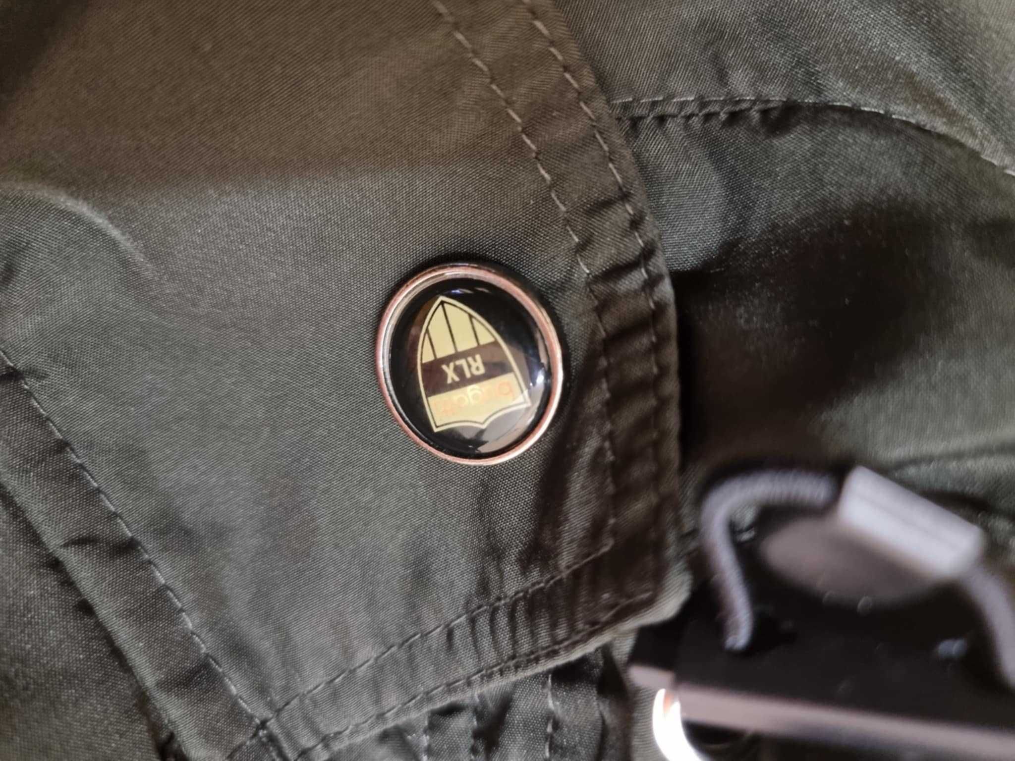 Kurtka gore tex przejściowa Bugatti M/ L (25) ciemnozielona parka