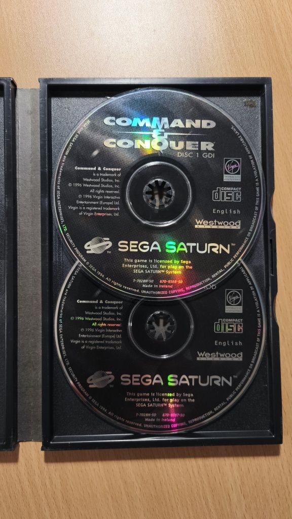 Sega Saturn Command & Conquer