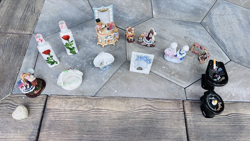 Figurki, decoupage