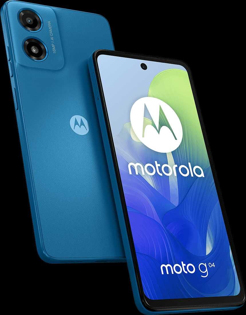 Telefony MOTOROLA Moto G04 DS 8/128GB NFC VAT23% Gwar 24 Mies (PL)