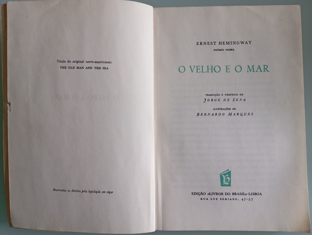 O velho e o mar - Ernest Hemingway 1956