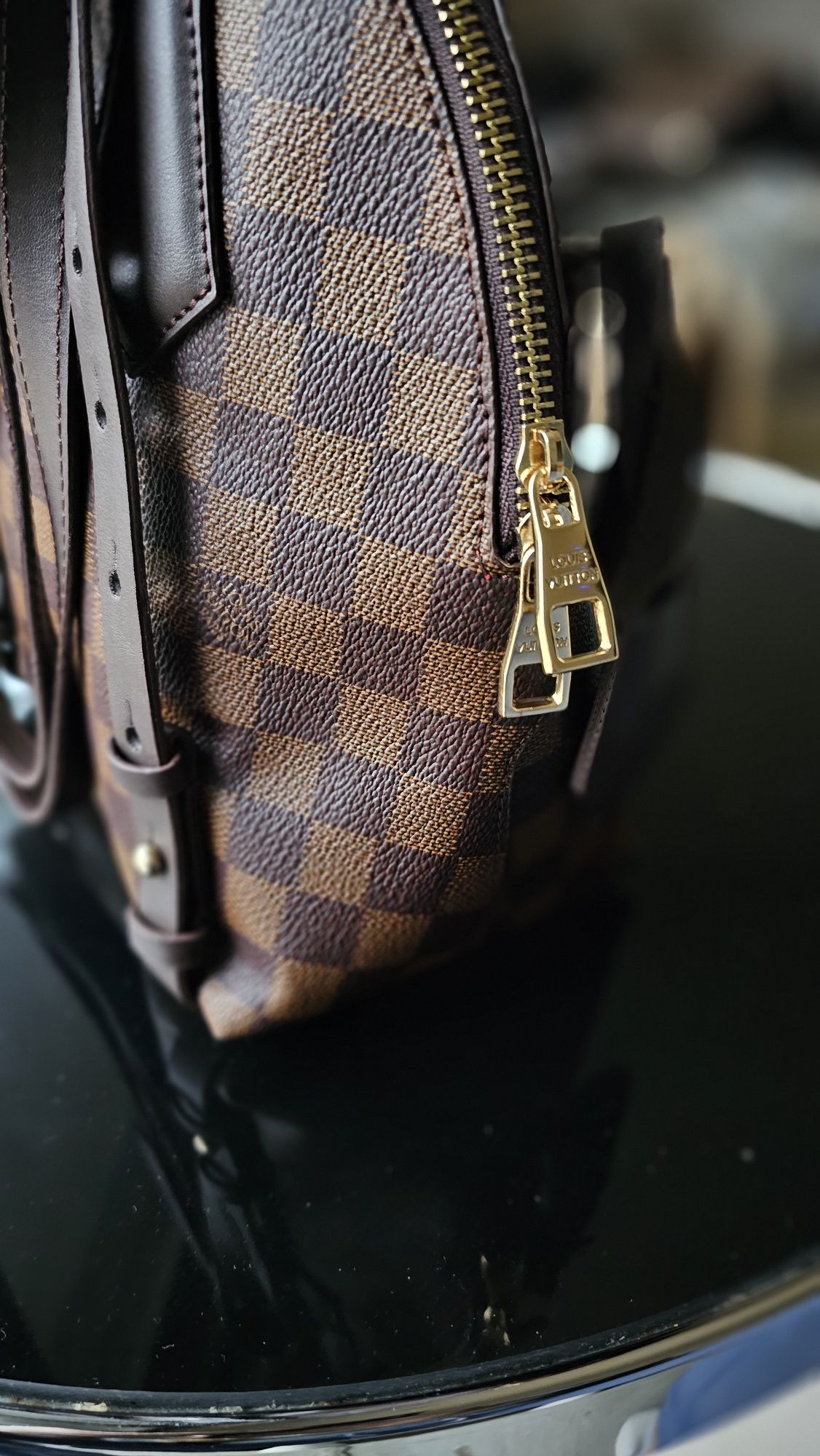 Plecak damier lv moonback pack piękny