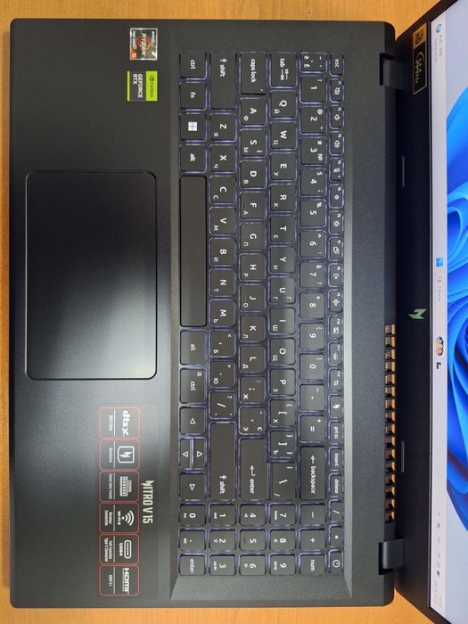 Acer Nitro V 15 ANV15-41 Ryzen 5 7535HS RTX 3050 6Gb DDR5 16Gb SSD 512